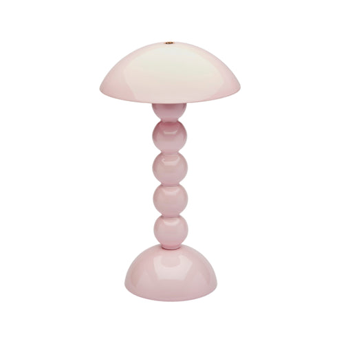 Pale Pink Lacquer Bobbin LED Lamp - Rechargeable (Copy)