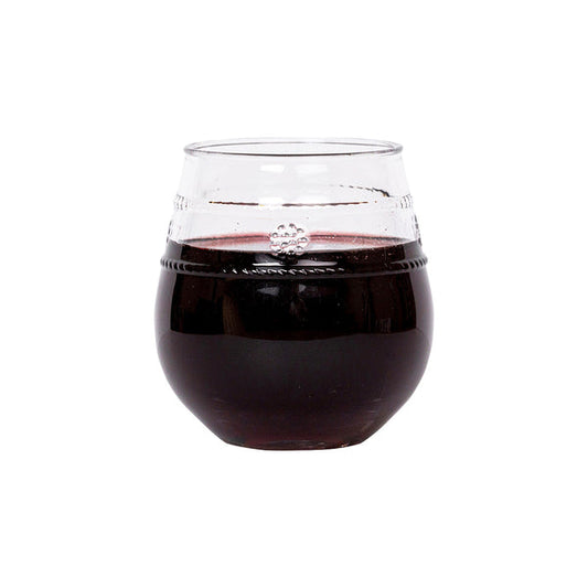 Isabella Acrylic Stemless Wine Glass