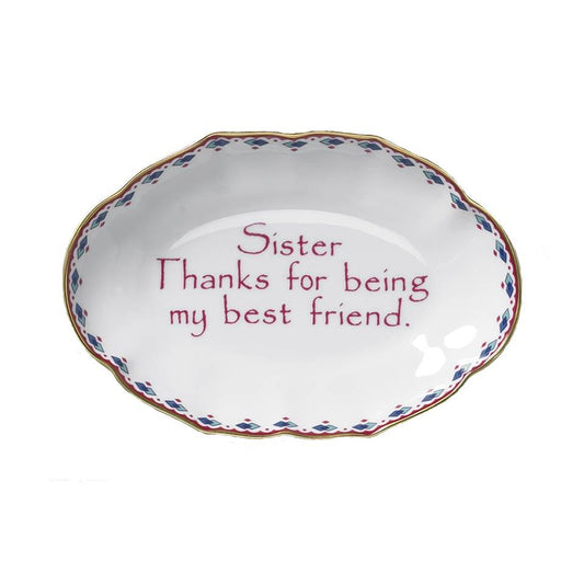 Sister Best Friend Ring Tray