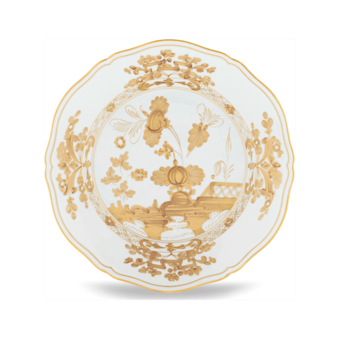 Oriente Italiano Flat Dinner Plate - Aurum