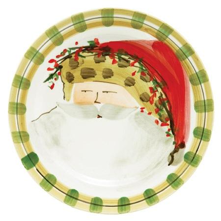 Old St. Nick Dinner Plate - Animal Hat