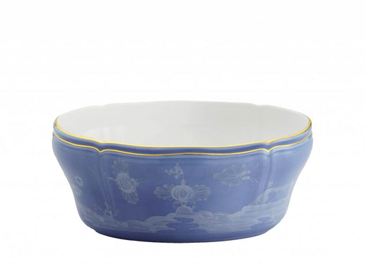 Oriente Italiano Oval Salad Bowl - Pervinca