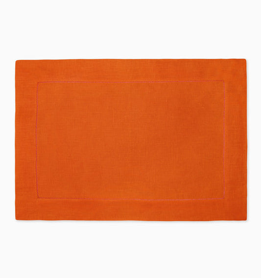 Festival Placemat Set/4 - Tangerine