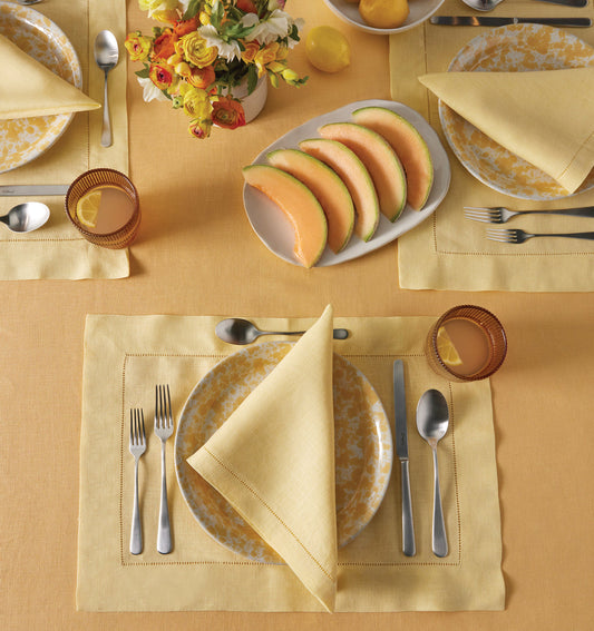 Festival Dinner Napkin Set/4 -  Banana