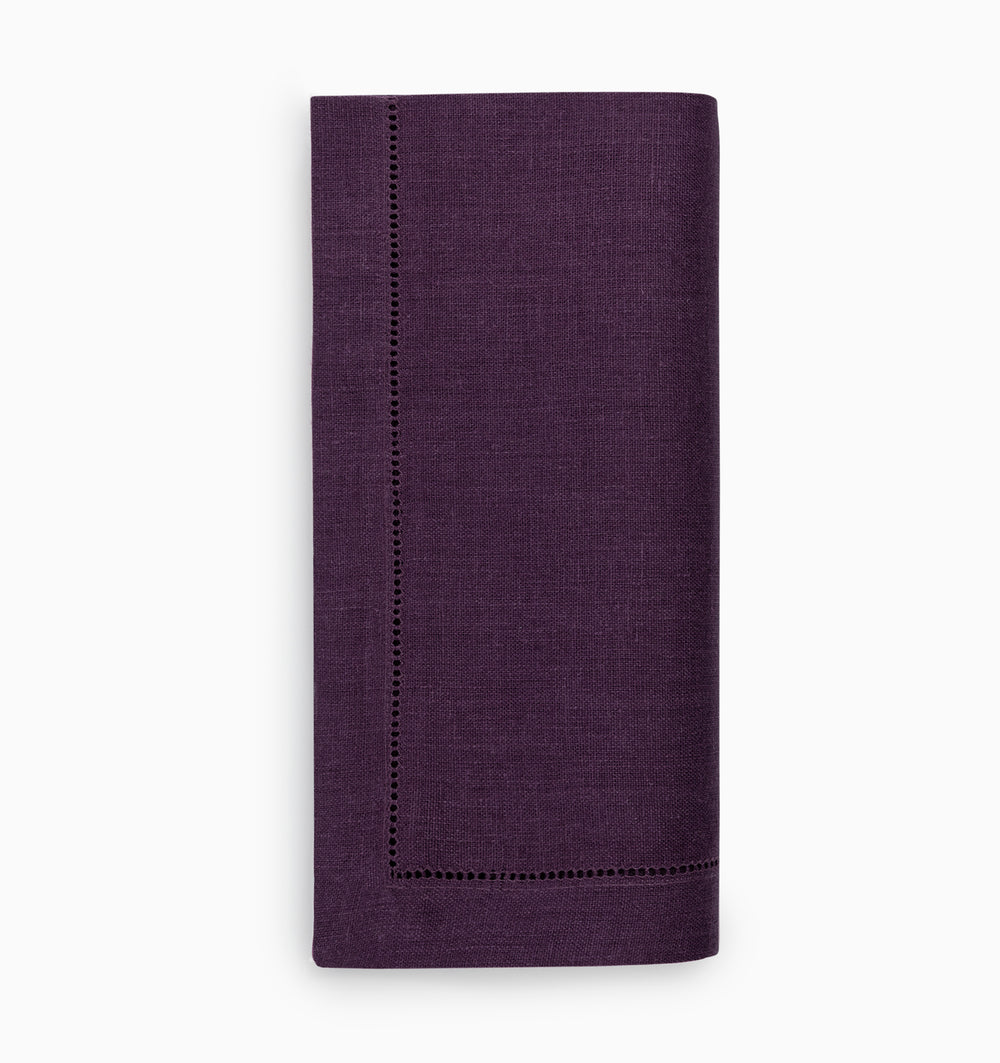 Festival Dinner Napkin Set/4 -  Aubergine