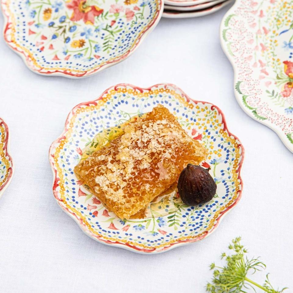 Sofia Side/Cocktail Plate - Set/4, Multi