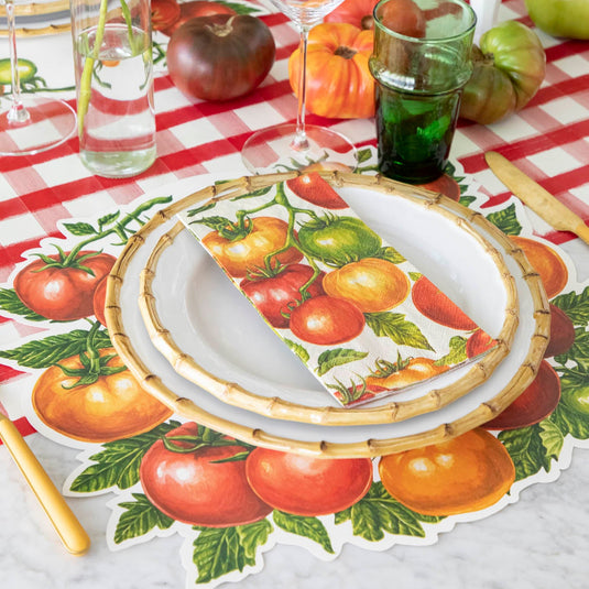 Die-cut Tomato Placemats