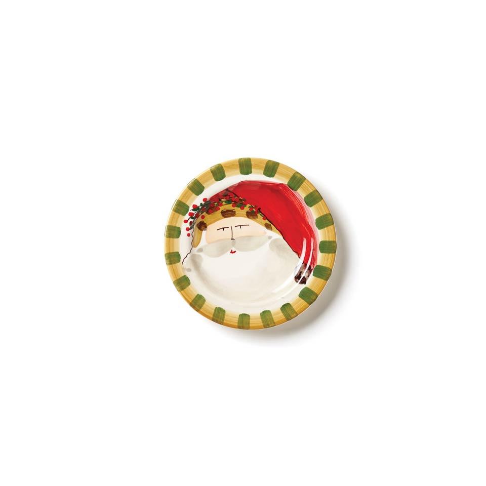 Old St. Nick Round Salad Plate - Animal Hat