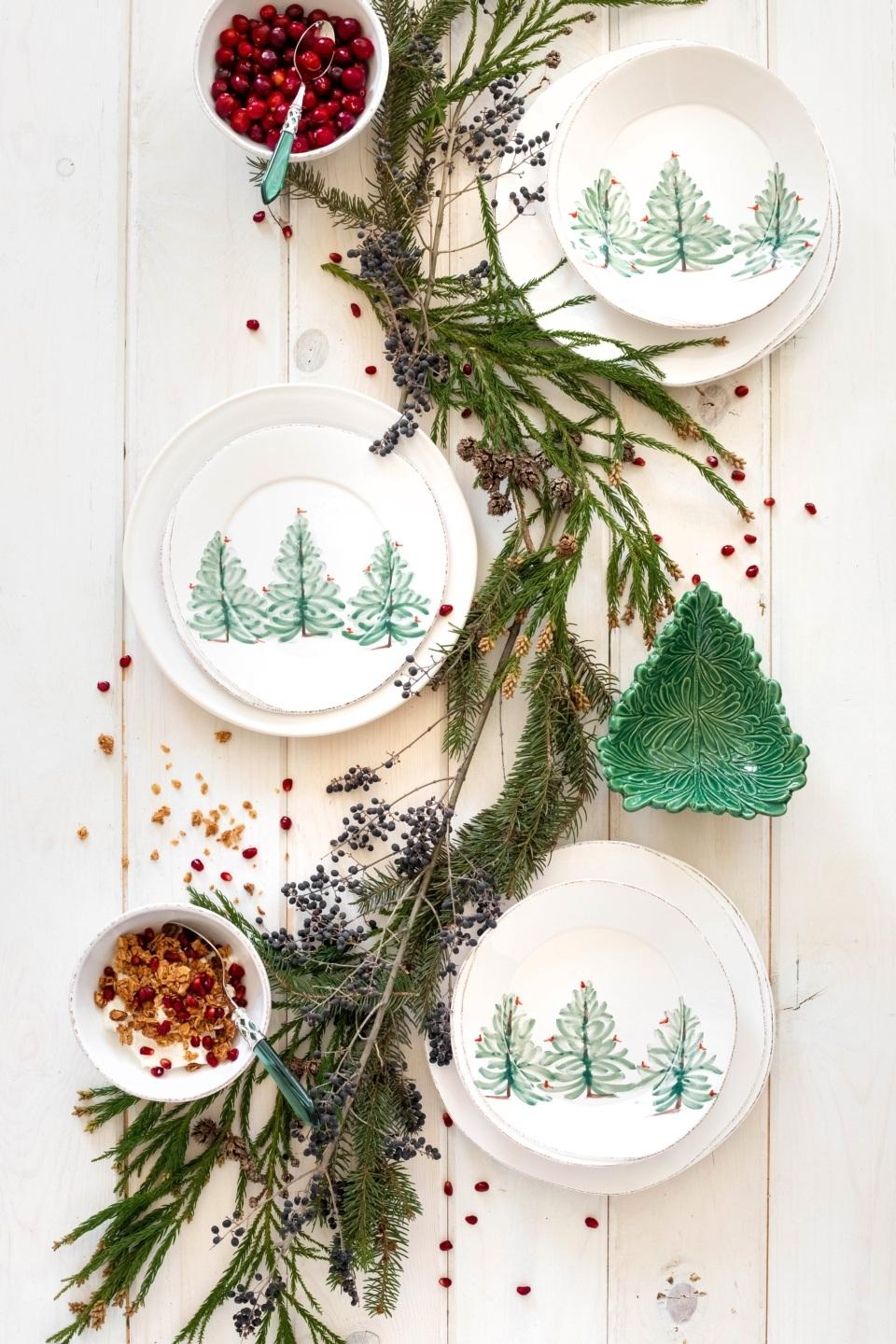 Lastra Holiday Salad Plate
