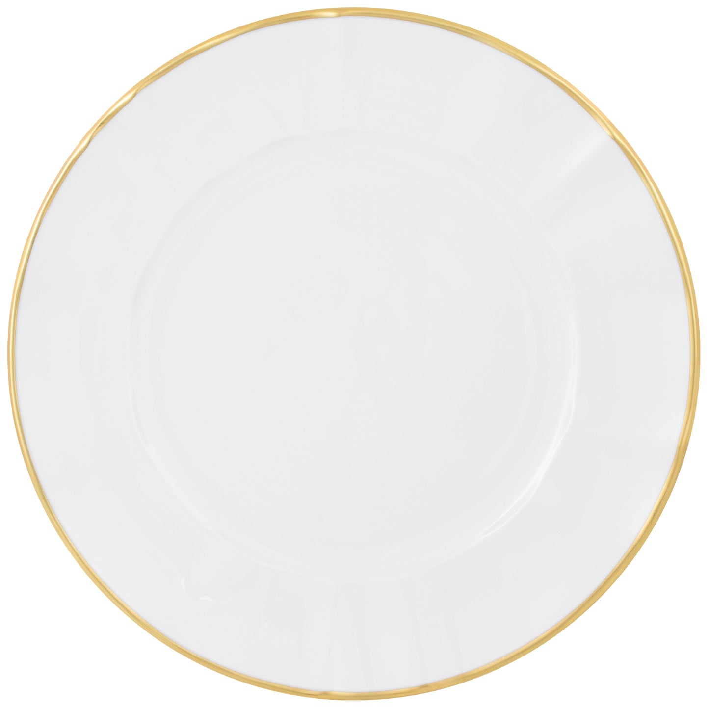 Charger - White with Gold