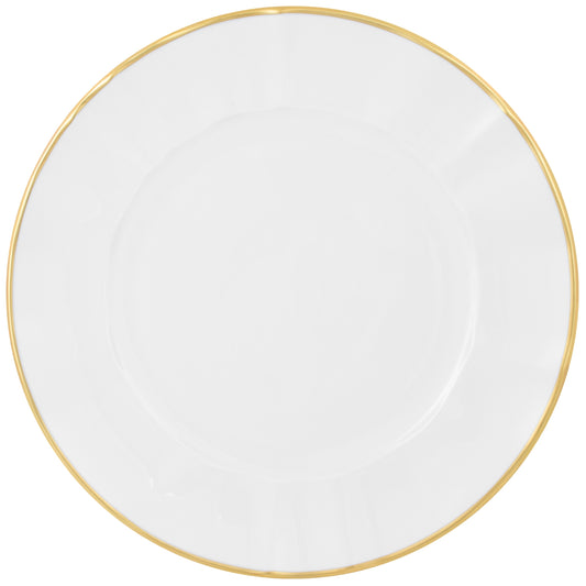 Charger - White with Gold