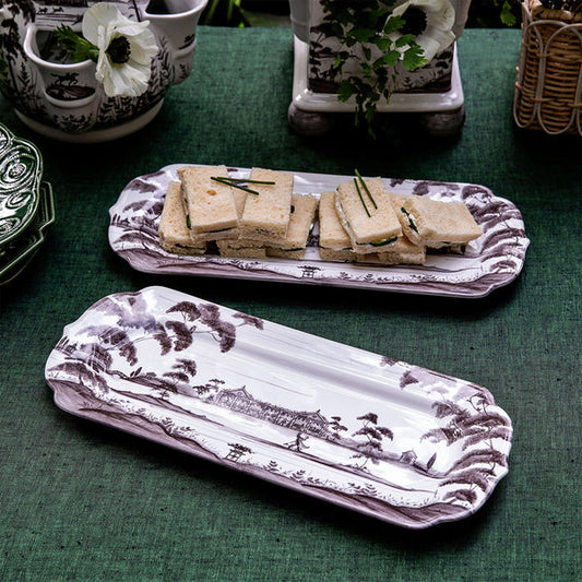 Country Estate 15" Hostess Tray - Flint Grey