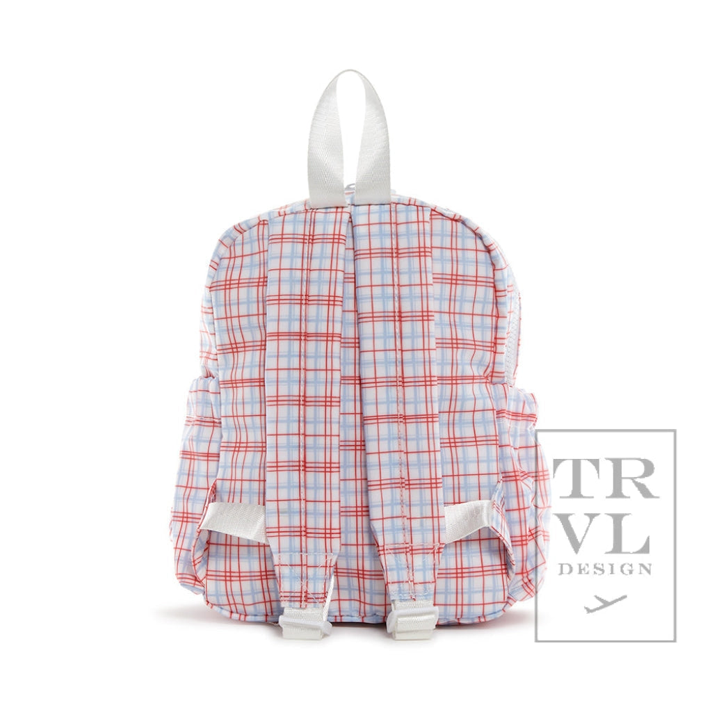Mini Backer - Classic Plaid Red