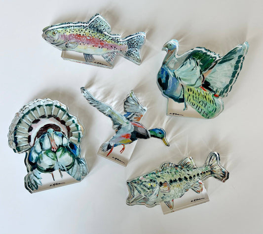 "Take Flight" Mallard Acrylic Block: Small