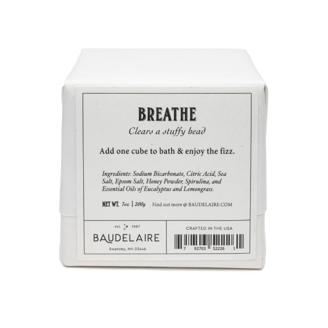 Breathe Effervescent Cube - 7oz