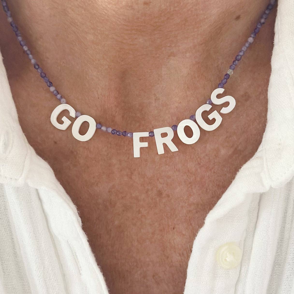 Gig 'Em Spirit Necklace