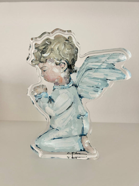 "Tiny Wings III" Acrylic Block: Small