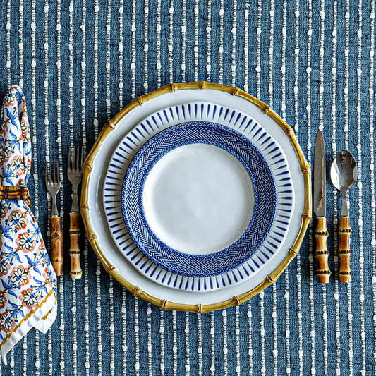 Le Panier Side/Cocktail Plate - Delft Blue