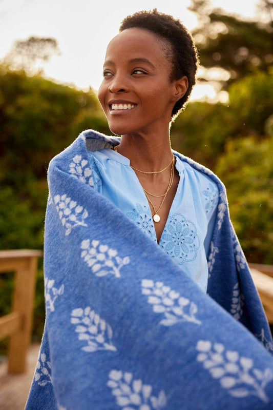 The Lightweight Blanket - Texas Bluebonnets