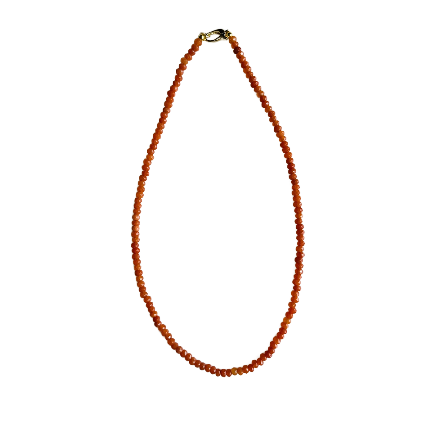 Dainty Candy Gemstone Necklace: Turquoise