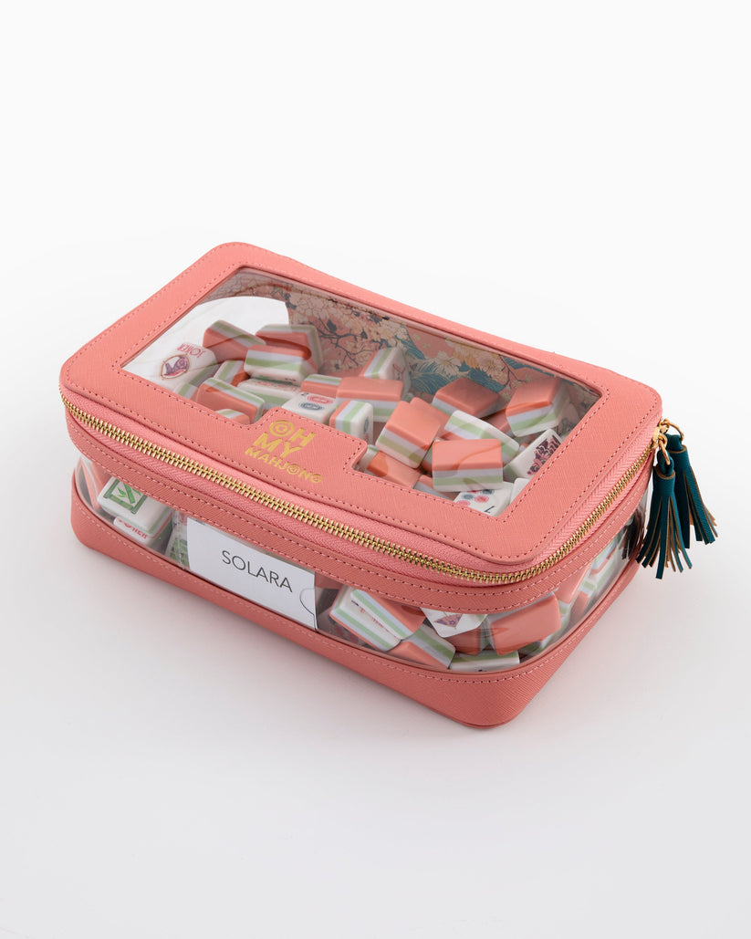 Coral Tile Storage Bag