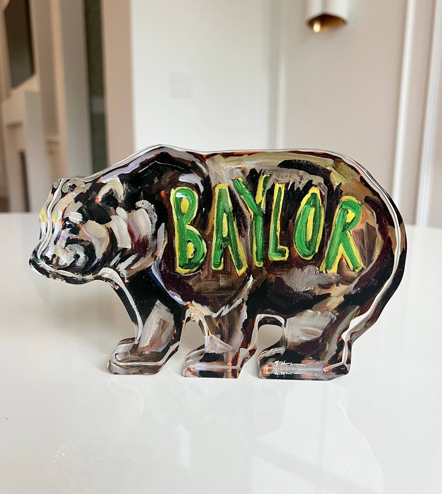 "Baylor" Acrylic: Small