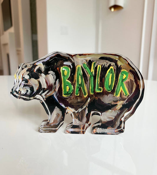 "Baylor" Acrylic: Small