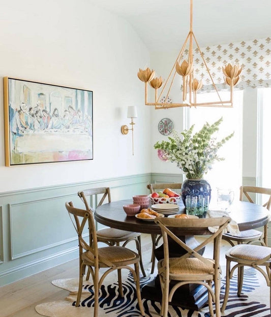 "The Legacy Meal II" Canvas Print: 10X8"