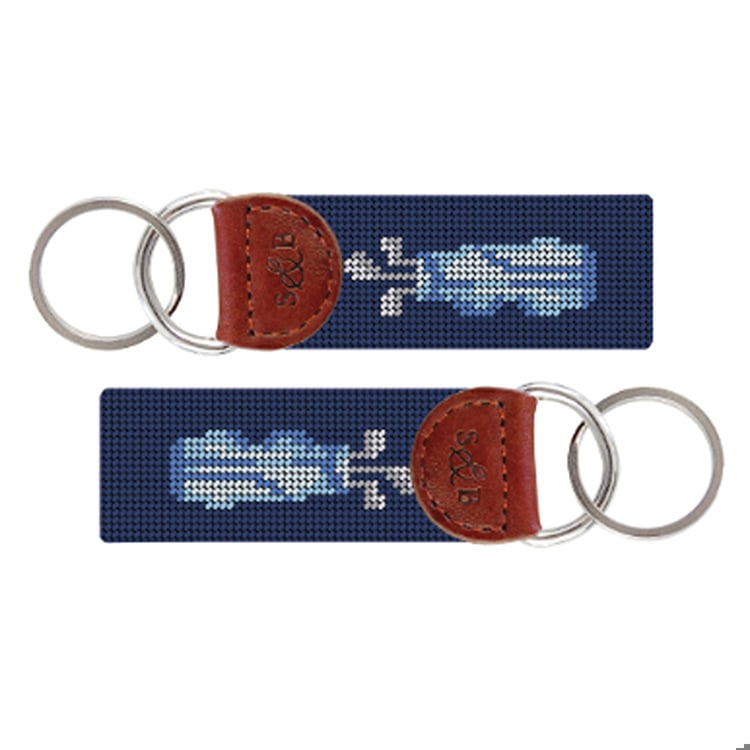 Driven By Faith Needlepoint Key Fob
