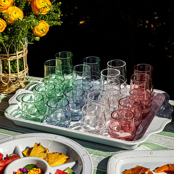 Amalia Acrylic Small Tumbler - Seagrass