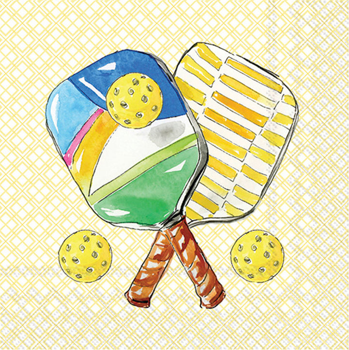 Pickleball Party Cocktail Napkin