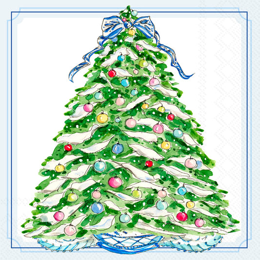 Boxwood Ornaments Cocktail Napkins