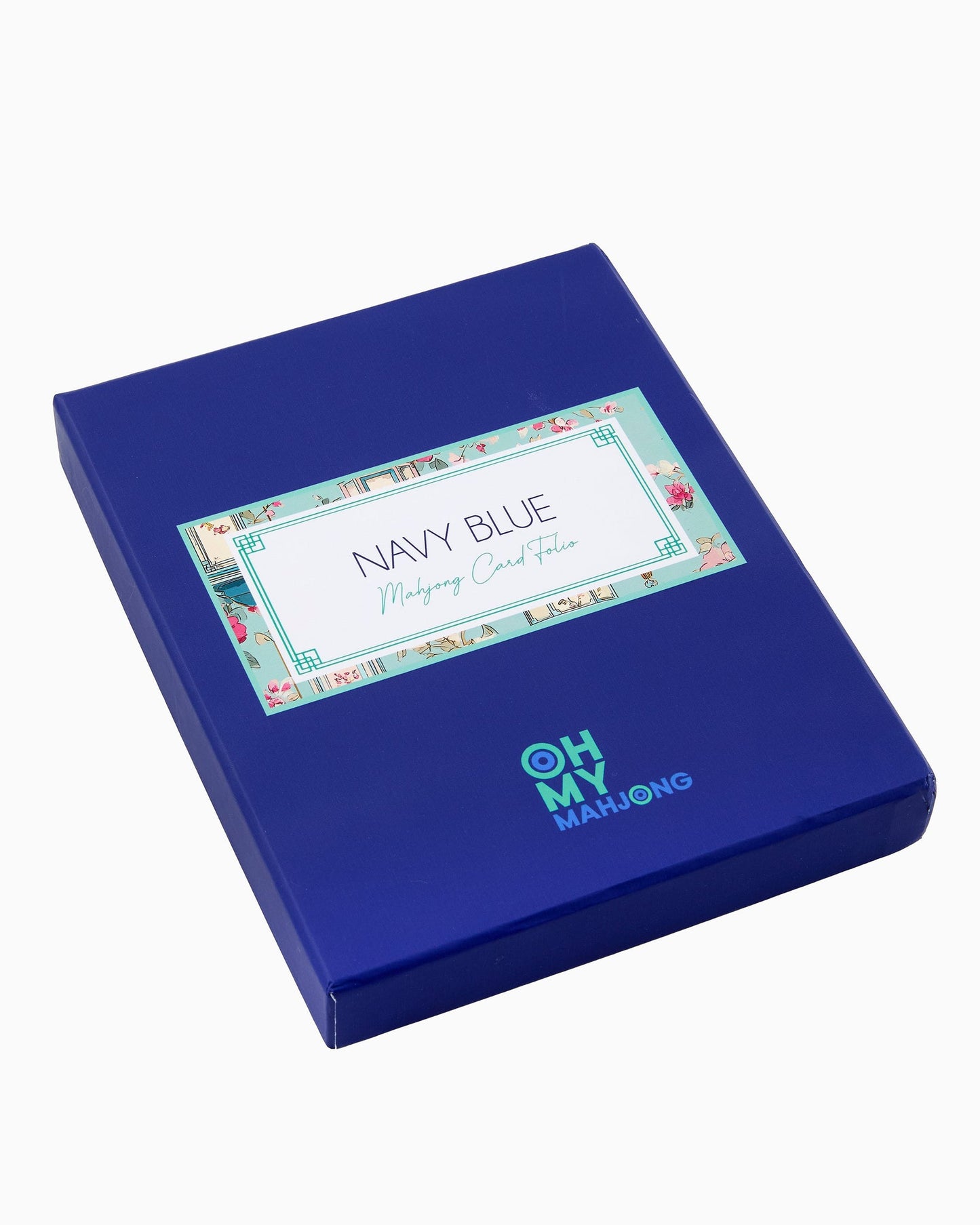 Navy Blue Mahjong Card Folio