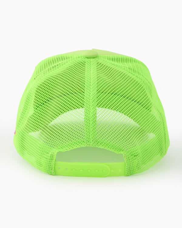 Neon Green Dot Hat