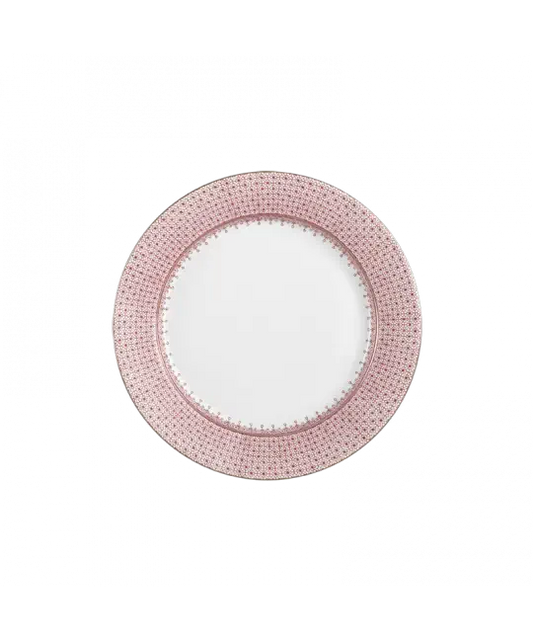Pink Lace Bread & Butter Plate