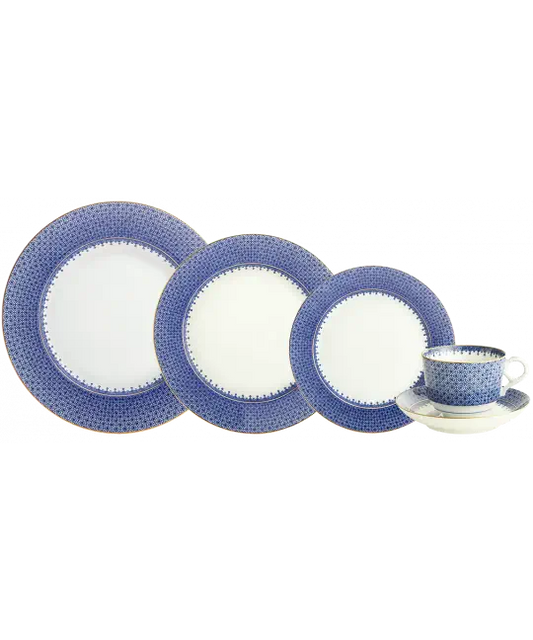 Blue Lace Dinner Plate