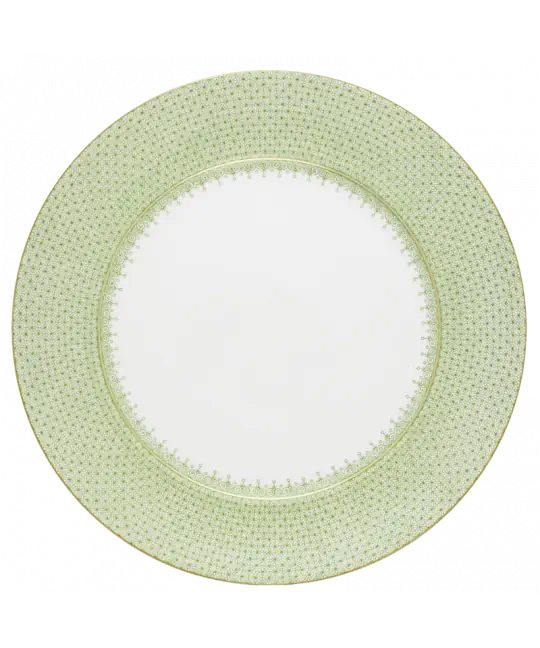 Green Apple Lace Service Plate