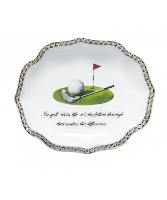 In Golf As In Life Ring Tray