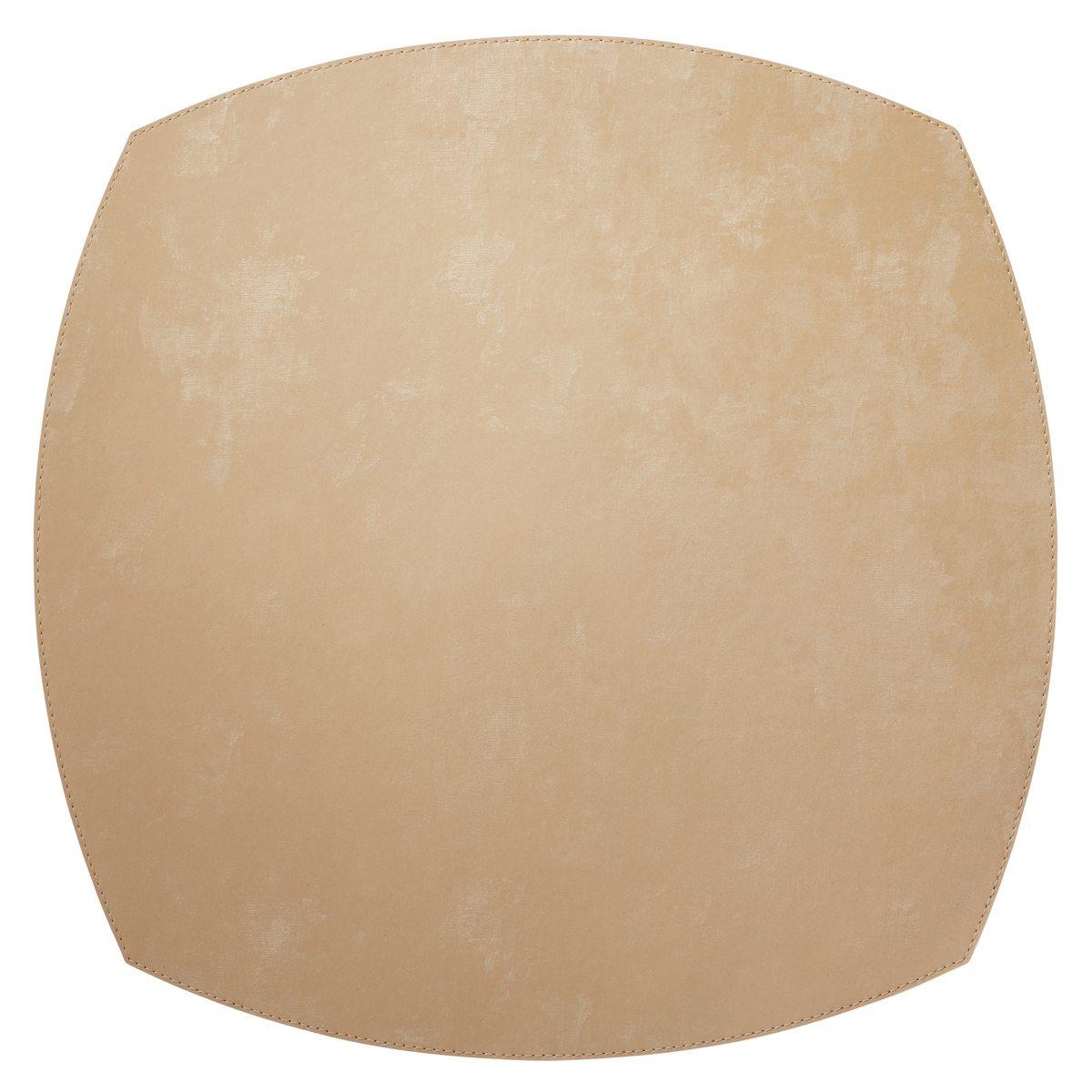 Velvet Placemats, Stone - Set/4