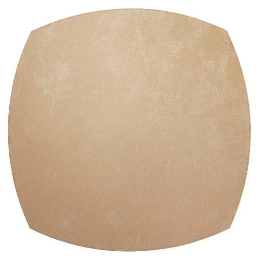 Velvet Placemats, Stone - Set/4