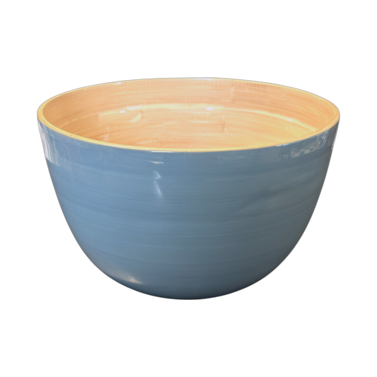 Bamboo Mixing Bowl: Dove Blue
