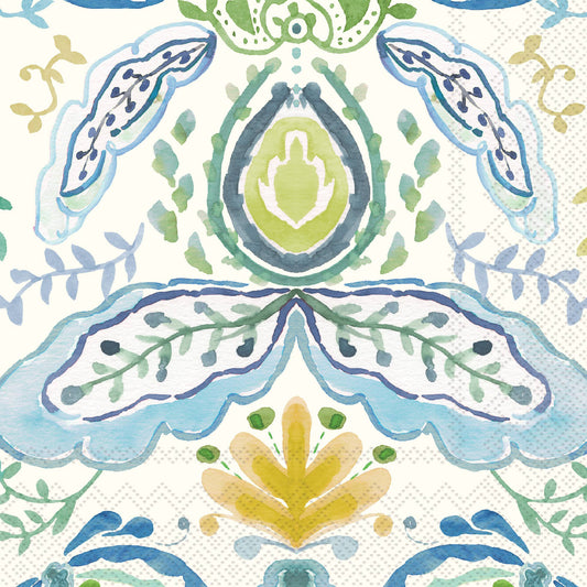 Azure & Ivy Gold Paper Lunch Napkins - 20 Ct