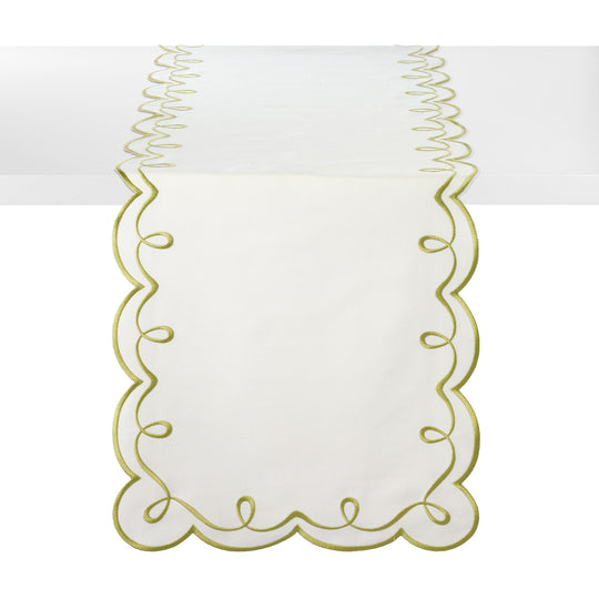 Ribbon Twirl Runner - Willow