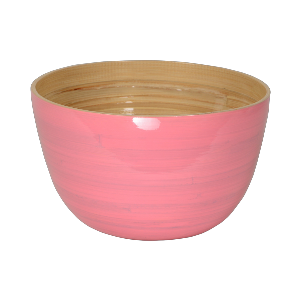 Bamboo Mixing Bowl: Red