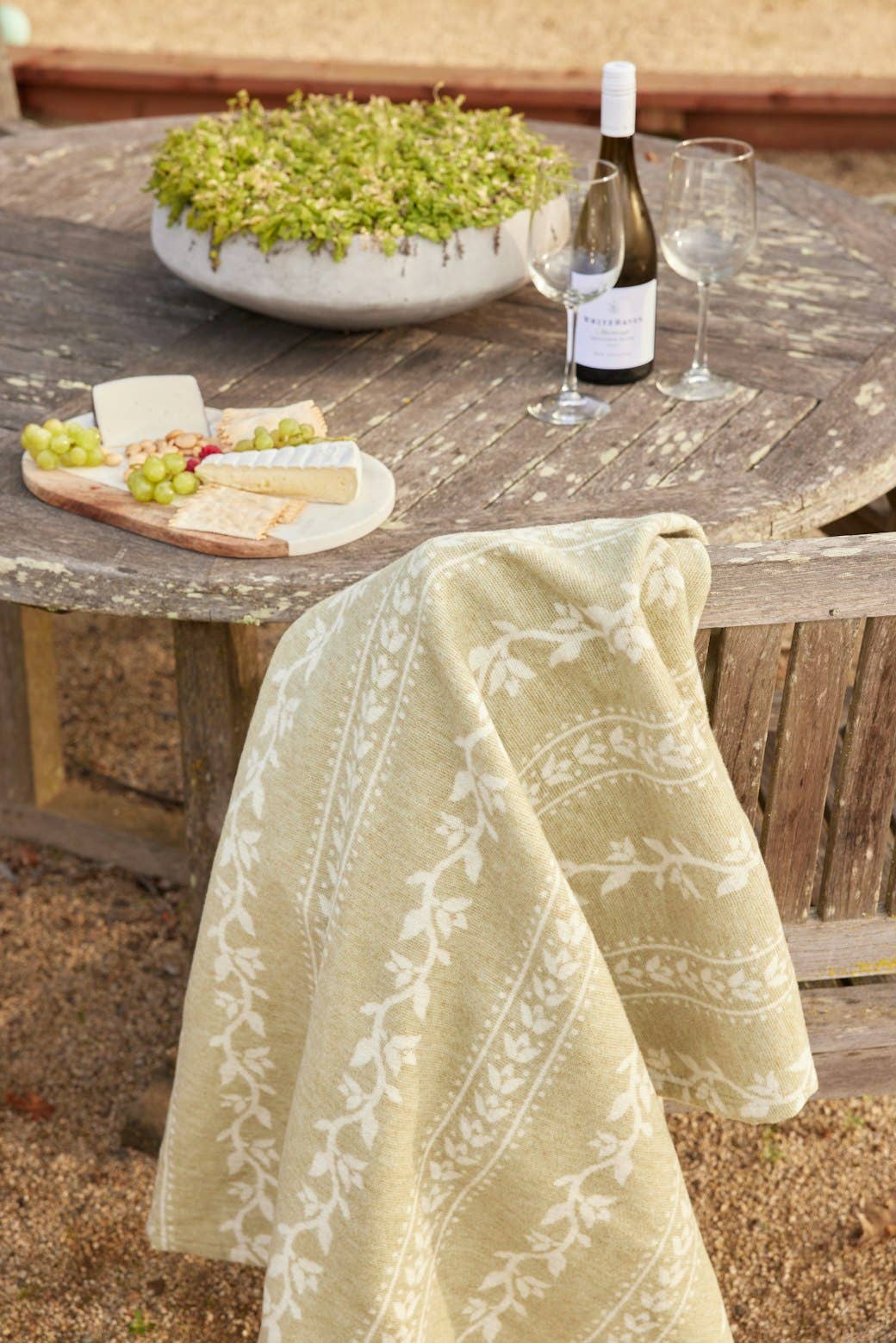 The Lightweight Blanket - Springtime Stripe