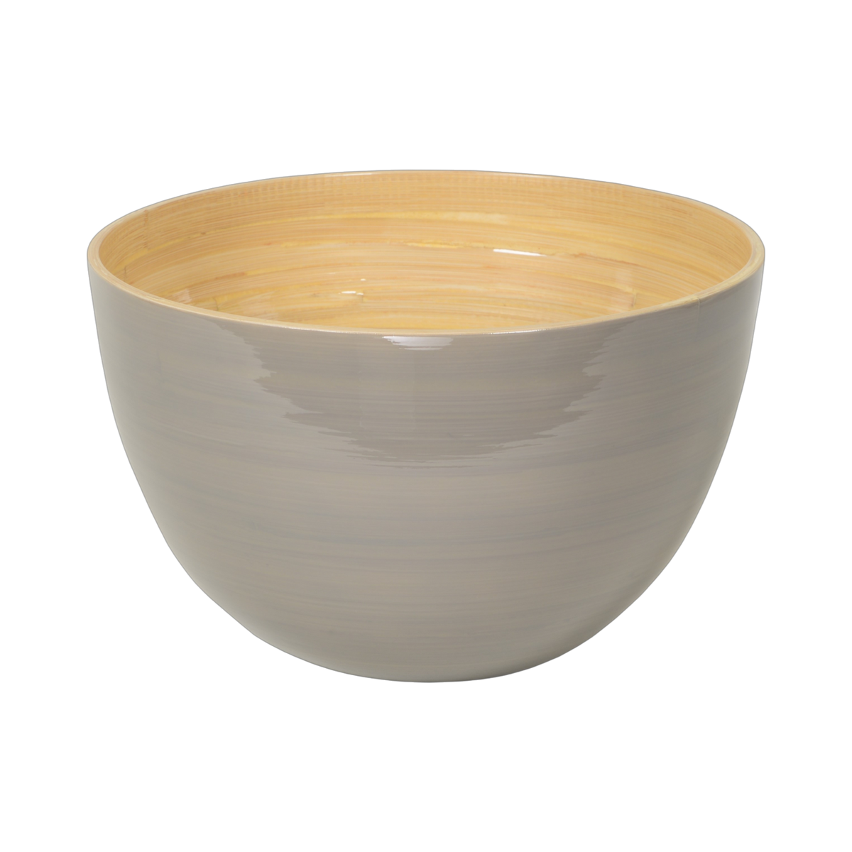 Bamboo Mixing Bowl: Red