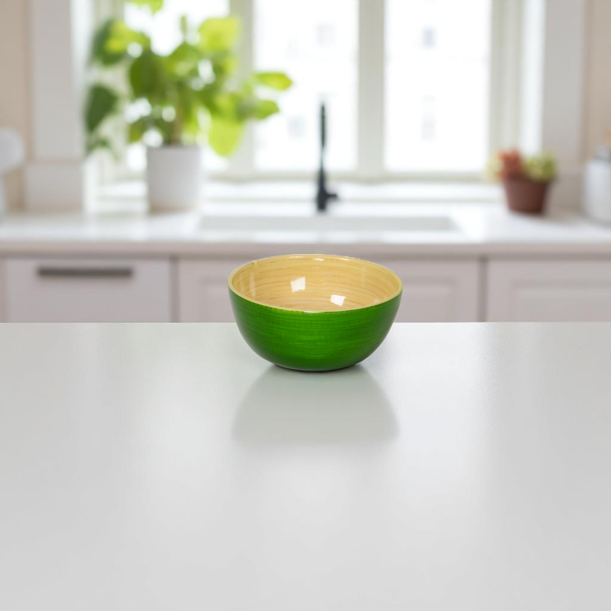 Bamboo Mini Bowl: Pastel Green