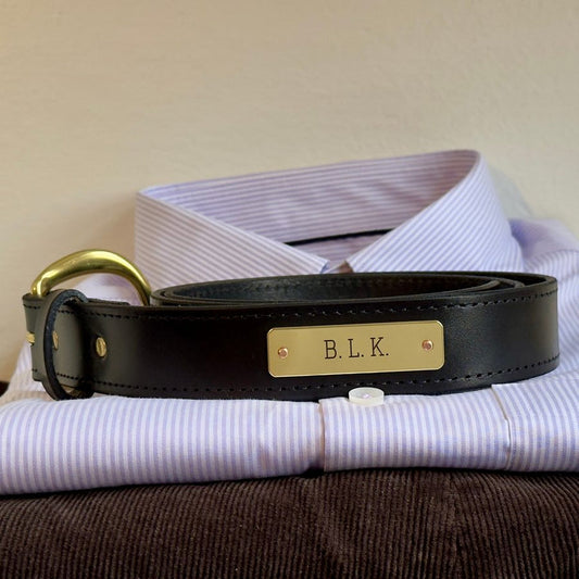 Brisket Supply Custom Belt 1.25" Black (Engraved)