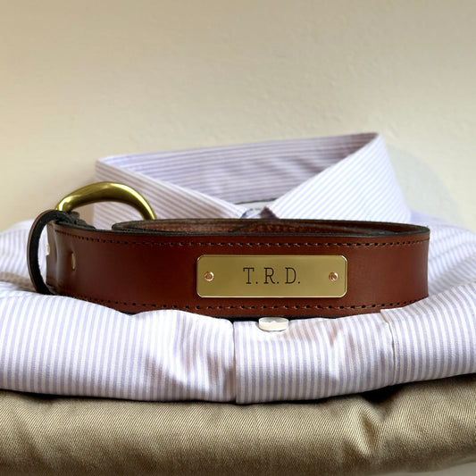 Brisket Supply Custom Belt 1.25" Traditional Brown (Engraved)