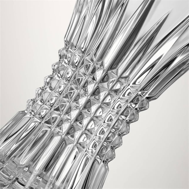 Lismore Diamond Vase - 8"